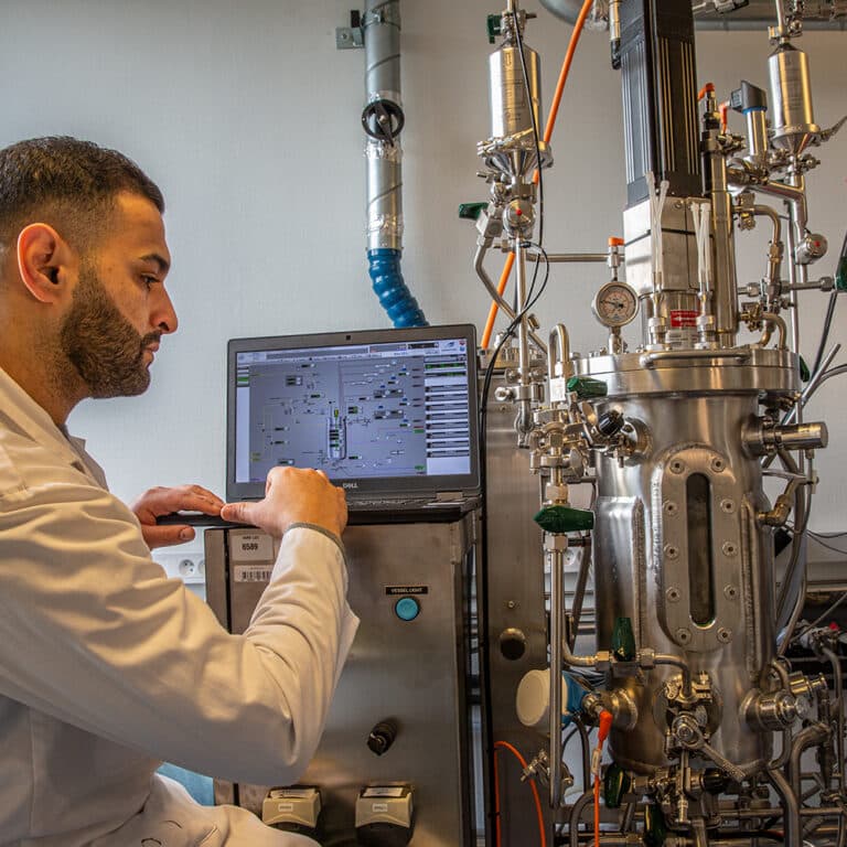 Scaleup of biobased fermentation process Leaf by Lesaffre