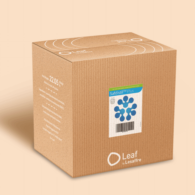 Model of a packaging of safdistil plus dry yeast product for beet ethanol product