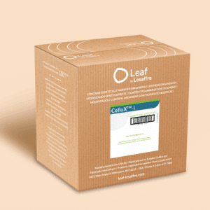 Model of a packaging of CellulX product for cellulosic ethanol product