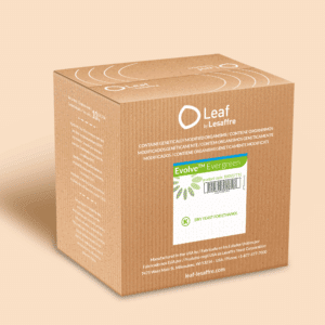 Model of a packaging of Evolve Evergreen dry yeast product for ethanol product
