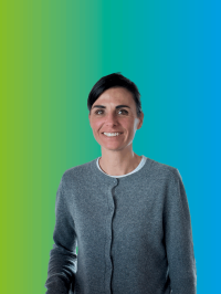 Portrait of Caroline Tonelli, Technical Sales Manager EMEA for Leaf